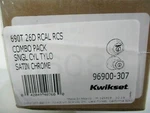 New! Kwikset 690T-26D-RCAL-RCS Tylo Entry/deadlock Combo Satin Chrome 969-307. Fixed Price $17.00.