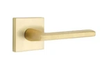 Emtek 5110HLOLHUS19 Passage Square Rosette Helios Lever Satin Brass. Fixed Price $75.00.