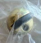 Baldwin Estate Half Dome Door Bumper 4000-030 Polished Brass New, Old Stock. Fixed Price $10.00.