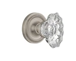 Nostalgic Warehouse Rope Rosette With Chateau Knob Privacy 2.375" Satin. Fixed Price $80.63.