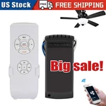 Universal Wireless Remote Control And Receiver Kits For Ceiling Fan Lamp Home. Fixed Price $13.02.