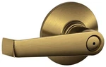 Schlage F40-ELA Brass Elan Privacy Door Lever Set. Fixed Price $74.25.