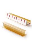 Jiasenbao 10 Pack Self-adhesive Gold Cabinet Pulls 5-1/2" Length Kitchen Drawer. Fixed Price $51.98.