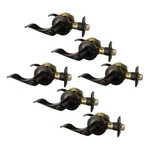 Design House Stratford 6-PACK 6-WAY Metal Latch Door Lever In Bronze. Fixed Price $140.68.