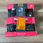 Kwikset 99910-035 Entry Door Knob Venetian Bronze Single Cylinder Combo Pack. Fixed Price $29.26.