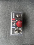 Kwikset Smartkey Security Satin Nickel Entry Knob KW1 2-3/4 In.. Fixed Price $17.96.