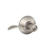Schlage F40 619 Accent Door Lever, Bed Bath Privacy Lock, Satin Nickel. Fixed Price $44.91.