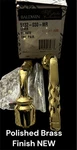 Baldwin Estate 5132-030-MR Passage Door Lever Handle Pair Polished Brass Nos. Fixed Price $39.99.