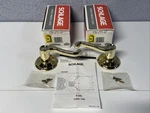 Lot Of 2 Schlage Dummy Closet Door Knob Flair Lever F17ON Left Hand. Fixed Price $24.99.