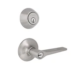 Defiant Freedom Satin Nickel Single Cylinder Combo Pack. Fixed Price $16.99.