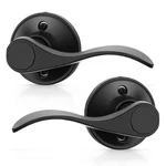 Probrico 2 Pack Dummy Door Lever Handle For Left Right Hand, Wave. Fixed Price $51.71.