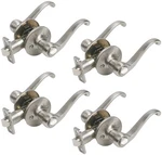 Design House 190603 Scroll Privacy Door Lever Set - Nickel. Fixed Price $101.90.