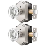 Orger Octagonal Crystal Door Knobs 2 Pack, Interior Privacy Handle For B.... Fixed Price $66.49.