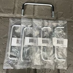 Berenson 5 Pack Steel Wire Pulls 4" Cc Satin Chrome 6130-2SC-P. Fixed Price $9.99.