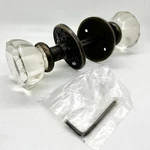 New Antique Style Crystal Glass & Bronze Door Knob Hobby Lobby Cottagecore. Fixed Price $15.00.