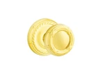 Emtek Polished Brass Ribbon & Reed Bed Bathroom Privacy Door Knob Rosette. Fixed Price $214.99.