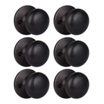 Knobwell 6 Pack Bronze Closet Door Knobs Dummy Knob, Individual. Fixed Price $57.79.