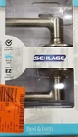 Schlage Broadway Satin Nickel Bed/bath Privacy Door Lock Bathroom Bedroom Lever. Fixed Price $28.00.
