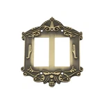 Nostalgic Warehouse Swplt R2 Brass Victorian Double Rocker / Gfi Wall Plate. Fixed Price $46.50.