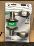 Naples Satin Nickel Hall Closet Passage Door Handle Defiant New Free Shipp.. Fixed Price $21.99.