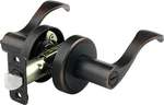 Brinks 2713150 Wave Style Lever Door Knob W/privacy Key Bed & Bath Tuscan Bronze. Fixed Price $23.97.