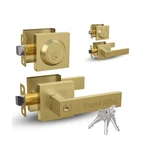 Mega Handles Robell Entrance Combo, Entry Lever Door & Single Cylinder.... Fixed Price $176.26.