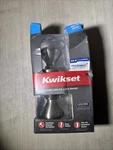 Damaged Box- Kwikset Cove Satin Nickel Bed/bath Knob Door Handle Microban Round. Fixed Price $13.47.