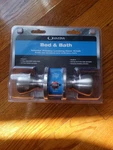 Ultra Security Bed And Bath Interior Locking Nickel New!. Fixed Price $14.99.
