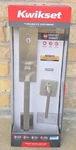 Kwikset CP818VNHXHFLSQT-15S Keyed Entry Handleset. Fixed Price $74.99.
