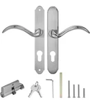 Storm Door Handle Set Fit Pella Replacement Brushed Nickel. Fixed Price $50.99.