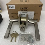 Emtek Assa Abloy 5122HL0LHUS15 Kil Hellos Lever Square Rosette Lh-. Fixed Price $89.00.