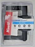 Kwikset Hollis Privacy Lever Matte Black 300HSLRDT514 #8VQ. Fixed Price $5.39.