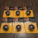 Pack Bi-fold Door Pull Knob, Antique Brass FINISH,1-11/16 Diam, Part# 7370. Fixed Price $44.99.