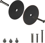 1 Pack Door Hole Cover Plate Oil Rubbed Bronze Deadbolt 2 5/8" Diame. Fixed Price $12.51.