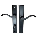 Pella Baldwin Virago French Door Handle Matte Black Passive 9BR483-010 Nib. Fixed Price $175.00.