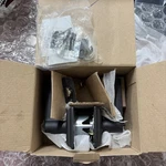 Schlage Matte Black Square Addison Trim Latitude Lever Keyed Entry Door Lock. Fixed Price $50.00.