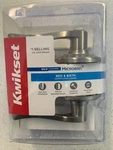 Kwikset 93001-882 300BL 15 Cp Balboa Satin Nickel Bed & Bath Lever Door HANDLE-1. Fixed Price $50.93.