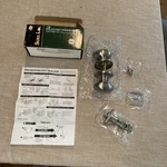 Sure-loc AR101 Arapaho Passage Door Knob Brushed Nickel Open Box Hall Closet. Fixed Price $24.97.