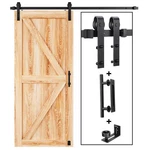 Easelife 6 Ft Sliding Barn Door Track Handle Hardware Kit,heavy Duty,basic J. Fixed Price $85.22.