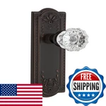 Nostalgic Warehouse Meadows Plate Interior Crystal Door Knob. Fixed Price $181.61.