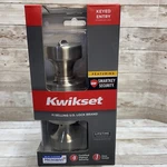 Kwikset Smartkey Pismo Keyed Entry Knob Satin Nickel 97402-850 -new. Fixed Price $34.99.