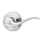 Kwikset Tustin Passage Door Lever Polished Chrome Handleset. Fixed Price $13.87.