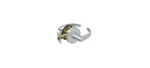Deltana CL601EVC-26D Comm. Passage Standard GR2, Curved W/ Cyl In Brushed Chrome. Fixed Price $120.98.