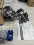 Abloy Emtek Passage Rosset Norwich Knob 8161NWUS26. Fixed Price $59.99.