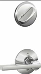 Schlage F59-LAT 625 Latitude Single Cylinder Interior Pack Exterior Chrome. Fixed Price $27.99.