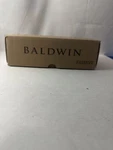 Baldwin Reserve FDTUBCRR190 Tube Dummy Lever Set, Satin Black. Fixed Price $75.99.
