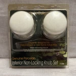 Porcelain Door Knob Hall Closet Non-locking By Prime-line 2000 Vintage Nos New. Fixed Price $49.90.