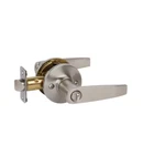Delaney BP-502T-MO Milton Privacy Lock Door Lever Set Satin Nickel. Fixed Price $29.99.