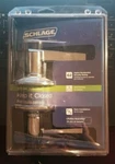 New Schlage Hall & Closet Door Handle - Bright Chrome. Fixed Price $22.99.