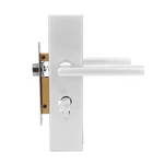 Fafeicy Door Handle Aluminium Alloy Installation Straight Lever With 3 Ke. Fixed Price $47.86.